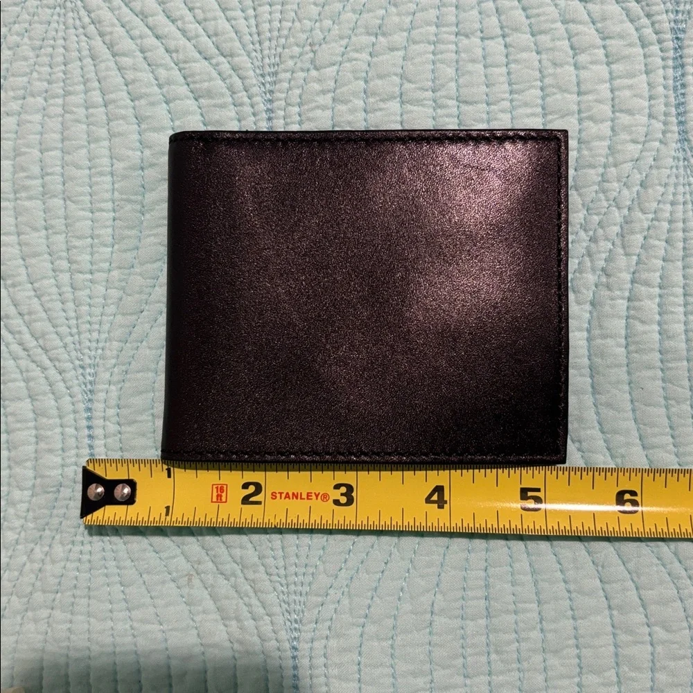 Armani Exchange Black Leather Wallet